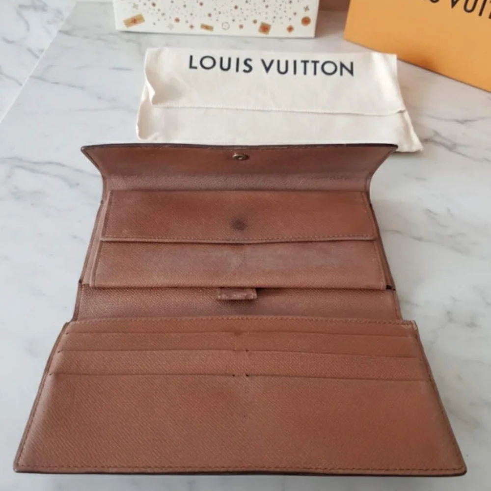Louis Vuitton Porte Tresor Vintage International Monogram Wallet Bundle
